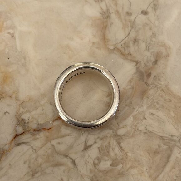 Tiffany & Co. 1837™ Concave 925 Sterling Silver Ring - Picture 8 of 11